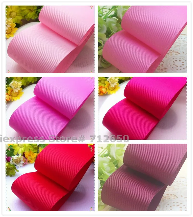 2 ''ширина (50 мм) твердая цветная корсажная лента DIY одежды обуви и hairbow