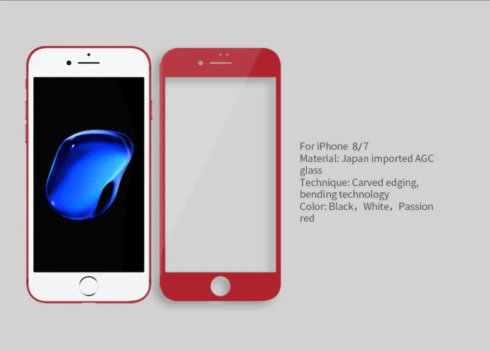 Для iPhone 6S плюс полный охват NILLKIN Amazing 3D CP+ MAX Взрывобезопасное защитное стекло 9H закаленное Стекло для iPhone 8/7/6