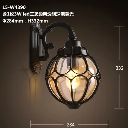 Американский настенный светильник в стиле лофт промышленный винтажный для дома