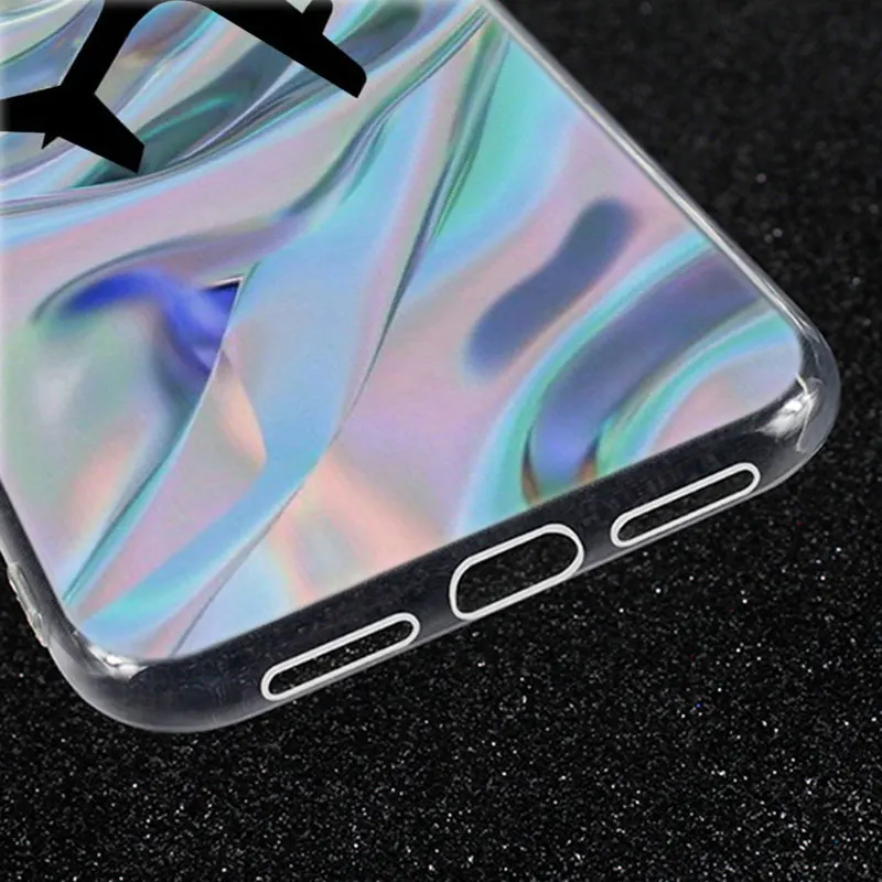 Горячий Радужный модный силиконовый чехол для Apple IPhone 11 Pro XS Max X XR 7 8 6 6s Plus 5S