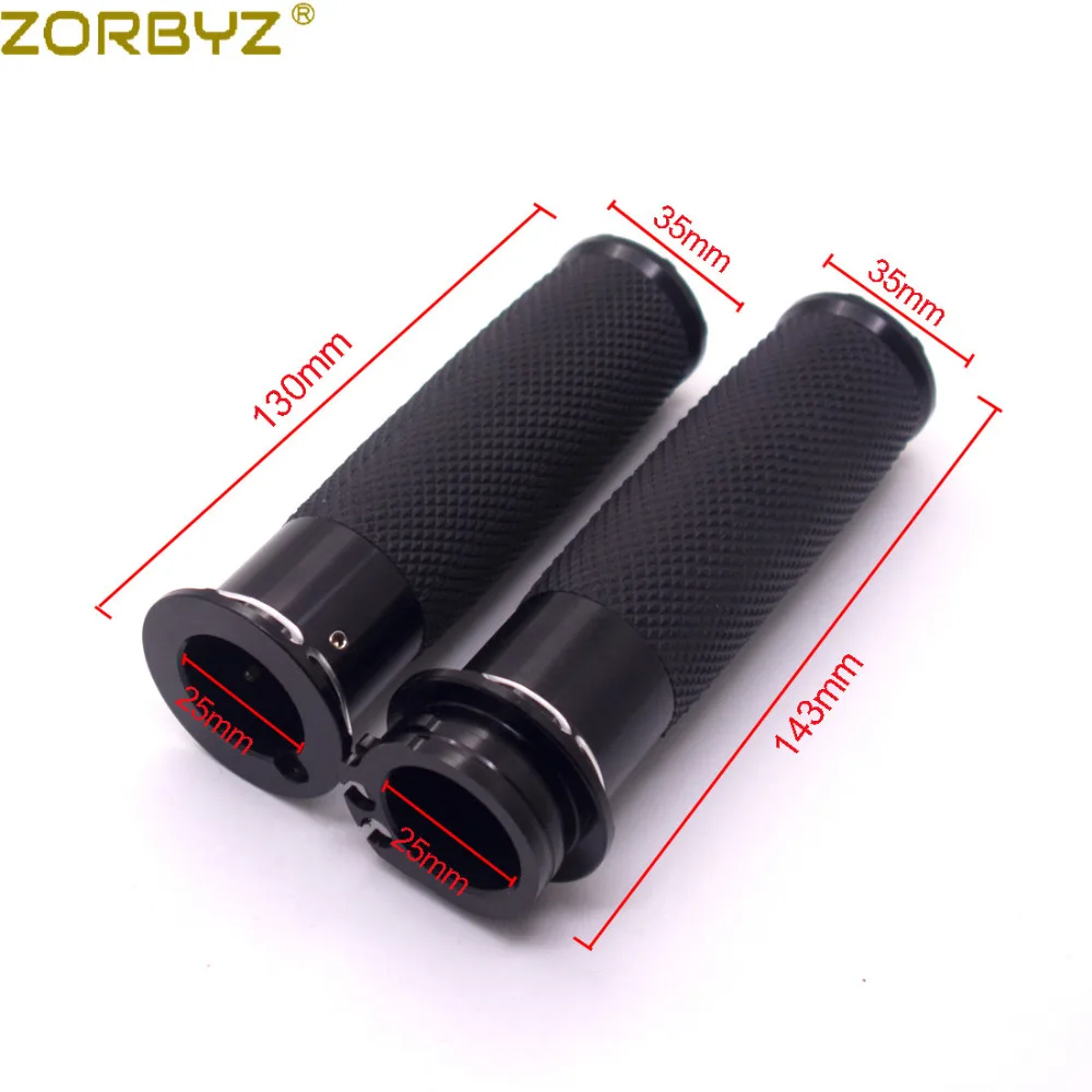 ZORBYZ 1 &quot25 мм ЧПУ кромкорезные ручки для Harley Sportster Touring Dyna Softail на заказ|Руль