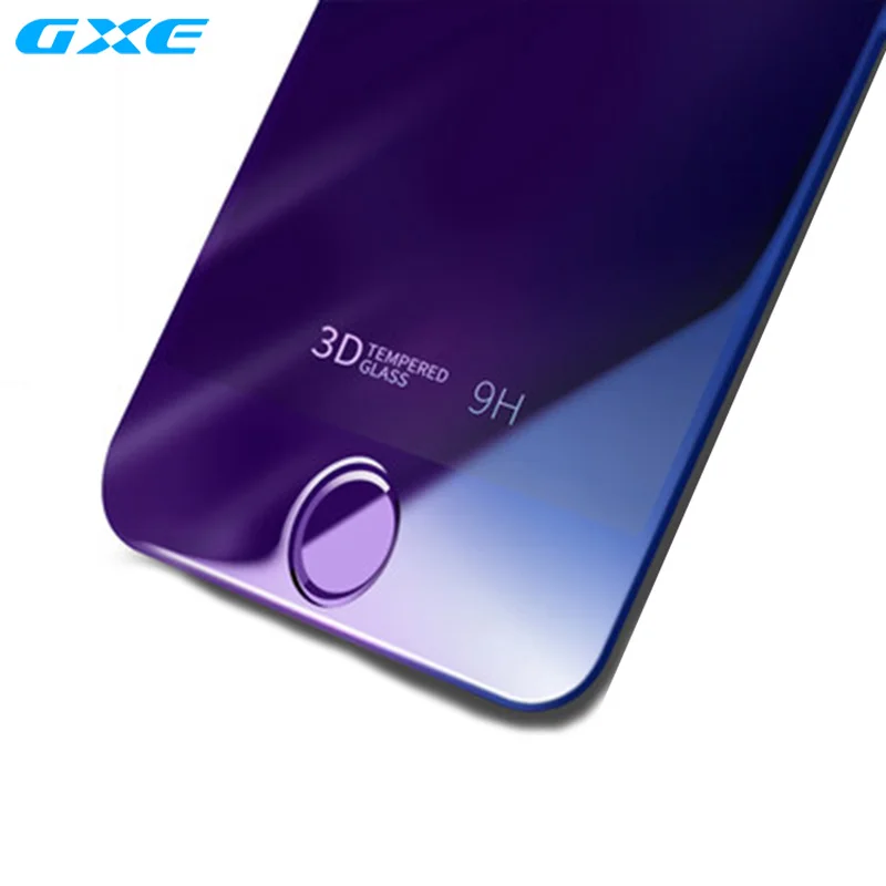 GXE 3D полное покрытие экрана протектор из закаленного стекла для Apple iPhone 7 Plus анти