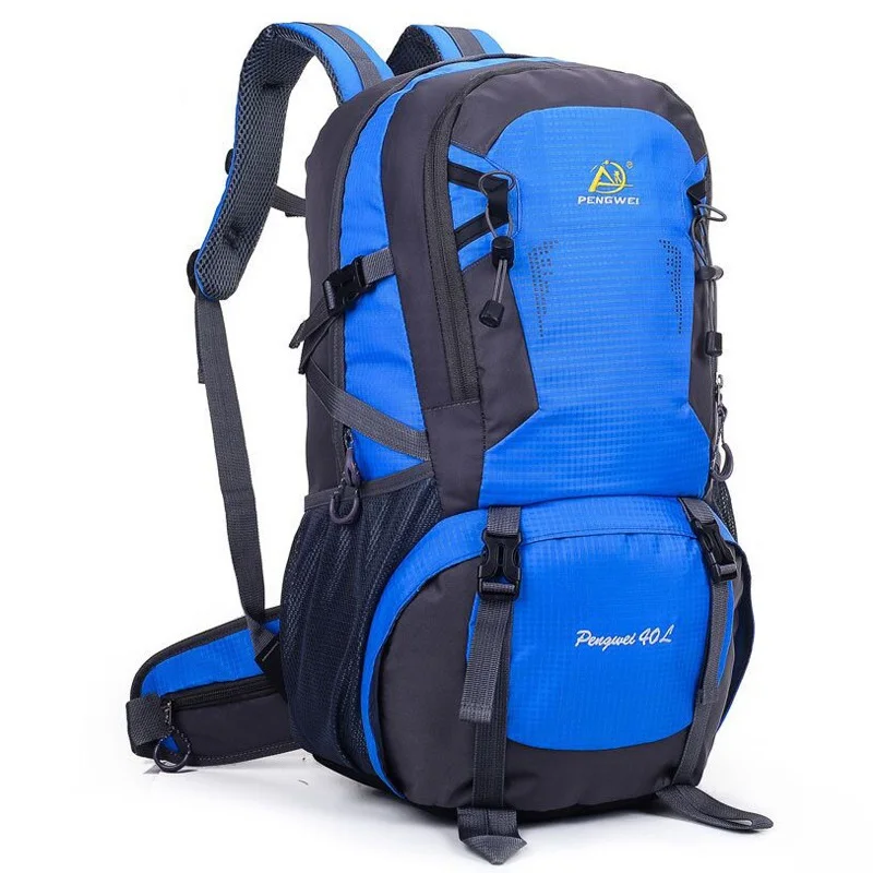 40L нейлоновый водонепроницаемый рюкзак для женщин пояс защиты талии прочный
