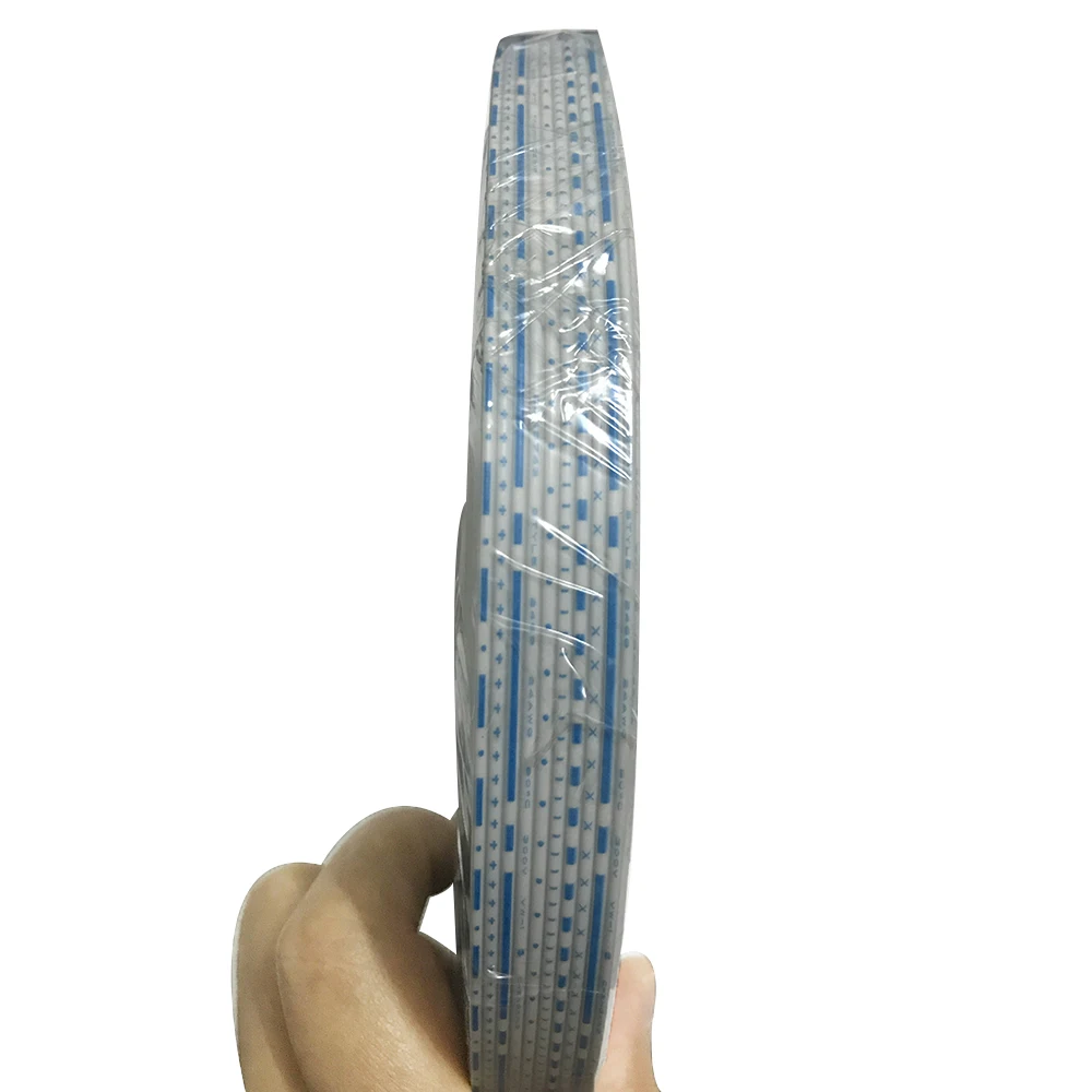 20 метров 24AWG 26AWG 8P синий белый кабель красный ленточный ПВХ луженая медная