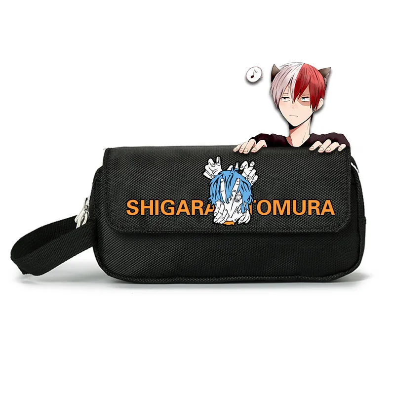 4 My Hero Academy All · Might Print аниме большие пеналы для карандашей холщовая косметичка Midoriya Izuku косметичка для хранения канцелярских принадлежностей - Цвет: 4