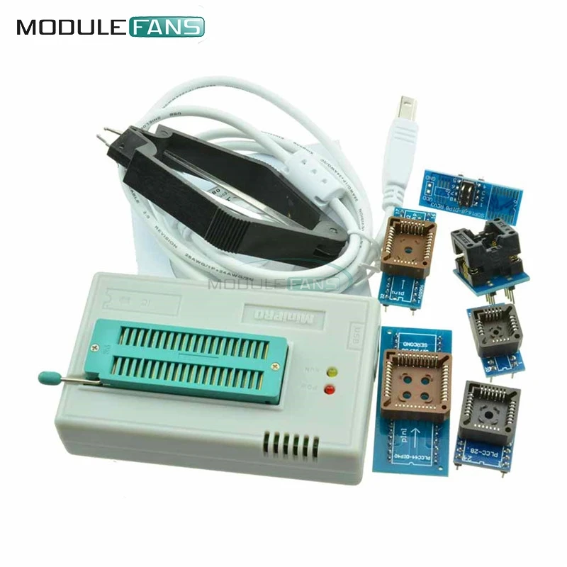 TL866 TL866A TL886CS Programmer Device USB Eprom Flash BIOS 6 Adapter PLCC IC Extractor Universal ICSP Serial Interface PIC MCU |