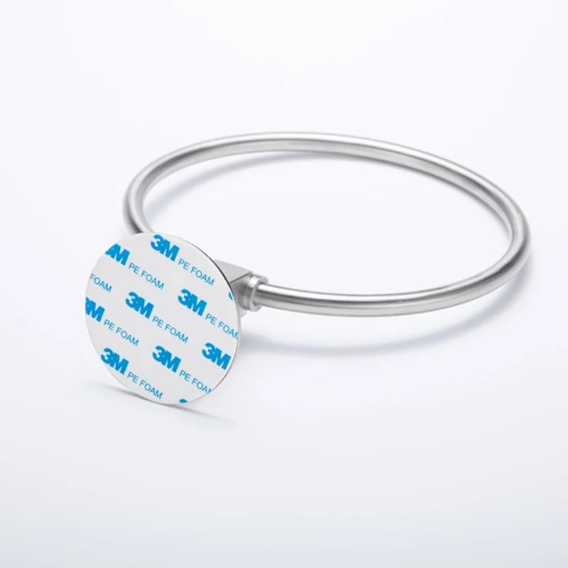 CHANOVEL кольцо для полотенец ванной комнаты 304 Нержавеющая сталь 3M StickerToilet Круглый с