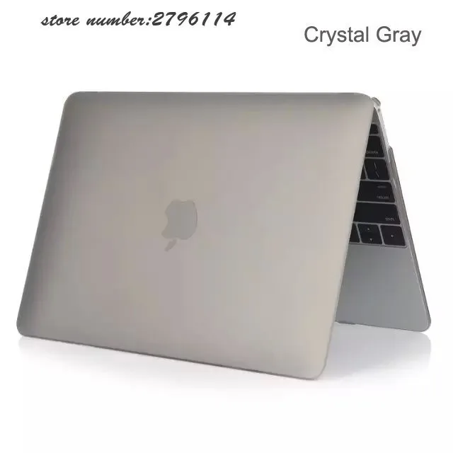 Прорезиненный кристалл/матовый Прочный чехол для ноутбука чехол для Macbook Pro 13 15 retina Air 11 13+ крышка клавиатуры с логотипом
