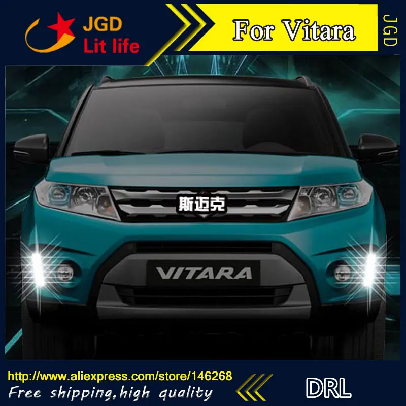 Бесплатная доставка! Дневные ходовые огни для Suzuki Vitara светодиодные