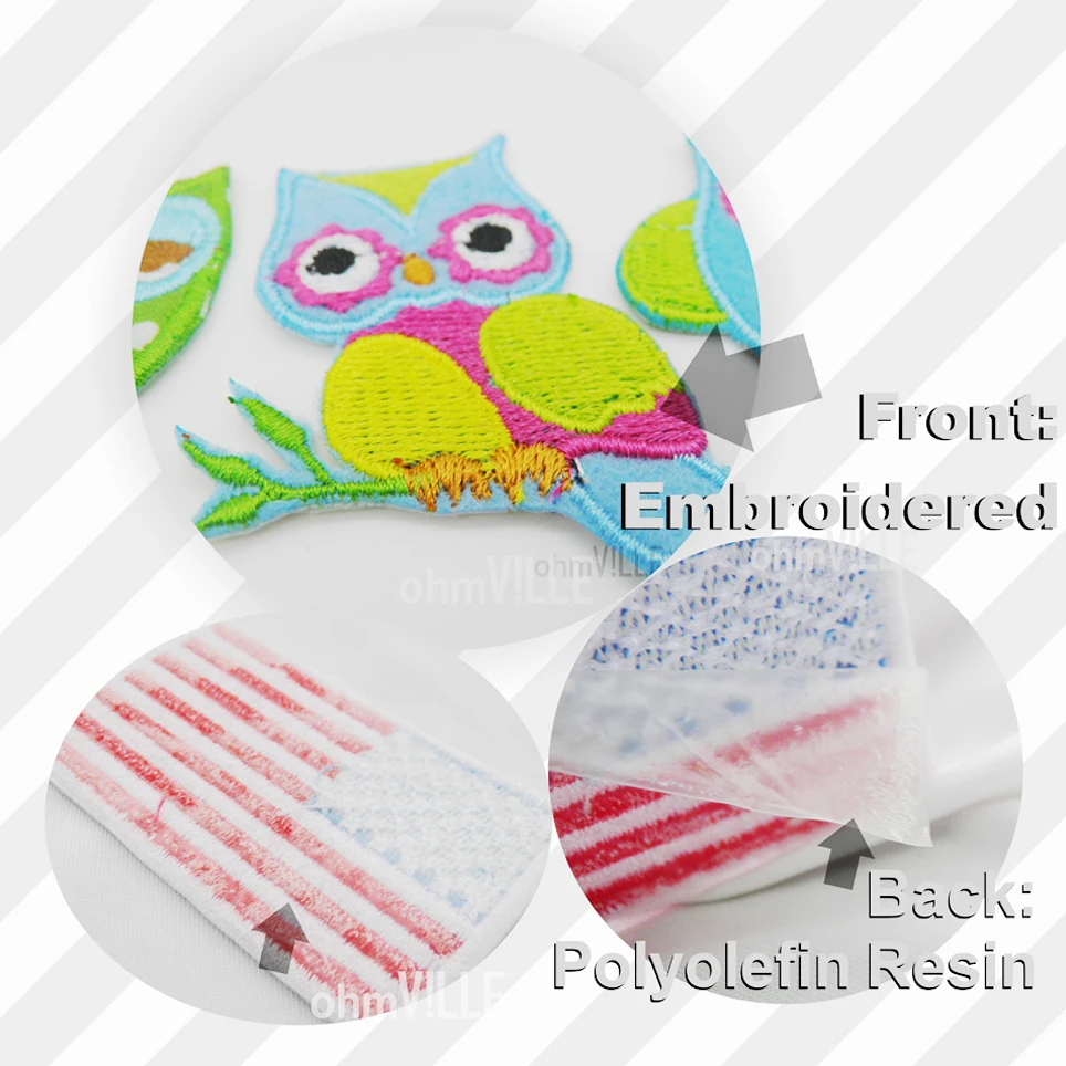 Free Shipping Custom Patch Embroidered of 3D Embroidery Customization Patches for You Logo Clothing Eco-Friendly Iron on Patche |