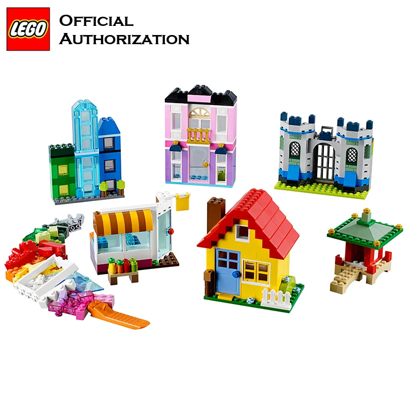 Lego Classic Series 502pcs строительные блоки коробка детские игрушки 10703 Бесплатные