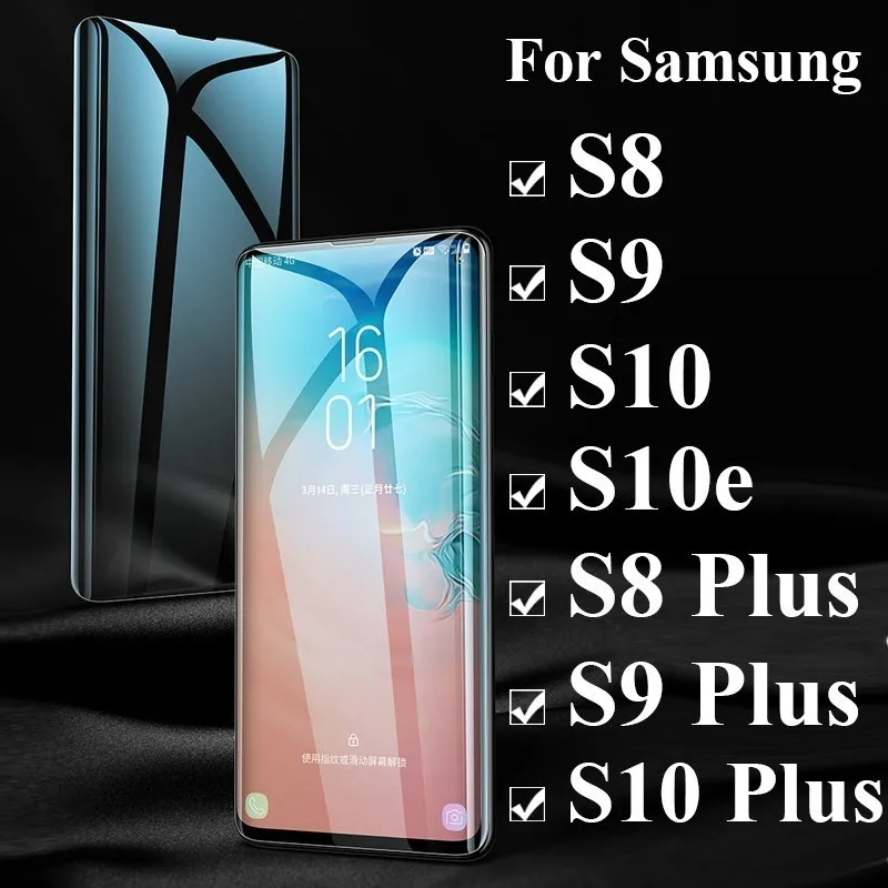 Для Samsung A70 A40 S9 S8 защита для экрана A50 стекло Galaxy S10e S10 Plus экрана|Защитные стёкла и
