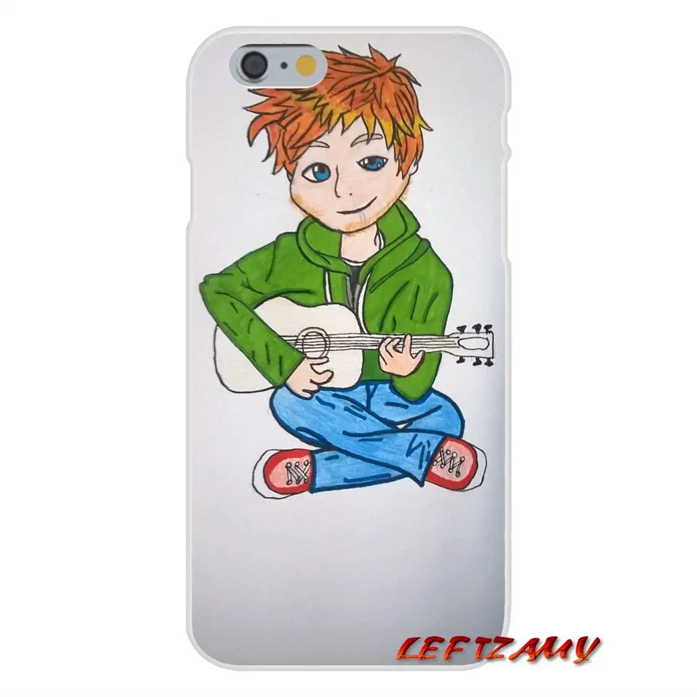 ed sheeran funny anime Accessories Phone Cases Covers For Huawei P Smart Mate Y6 Pro P8 P9 P10 Nova P20 Lite Mini 2017 | Мобильные