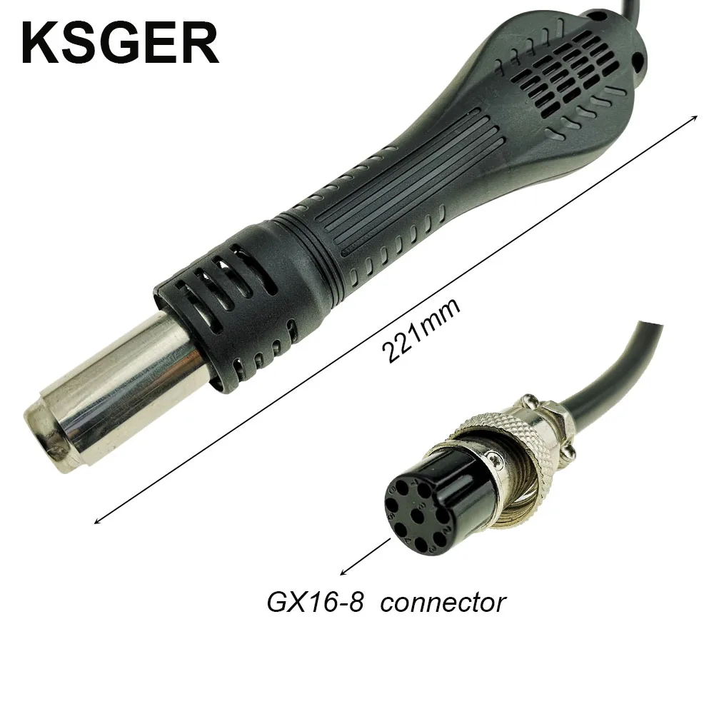 KSGER T12 паяльник станция 2 в 1 SMD горячего воздуха пистолет для пайки и распайки DIY наборы вакуумный Электрический STM32 контроллер OLED