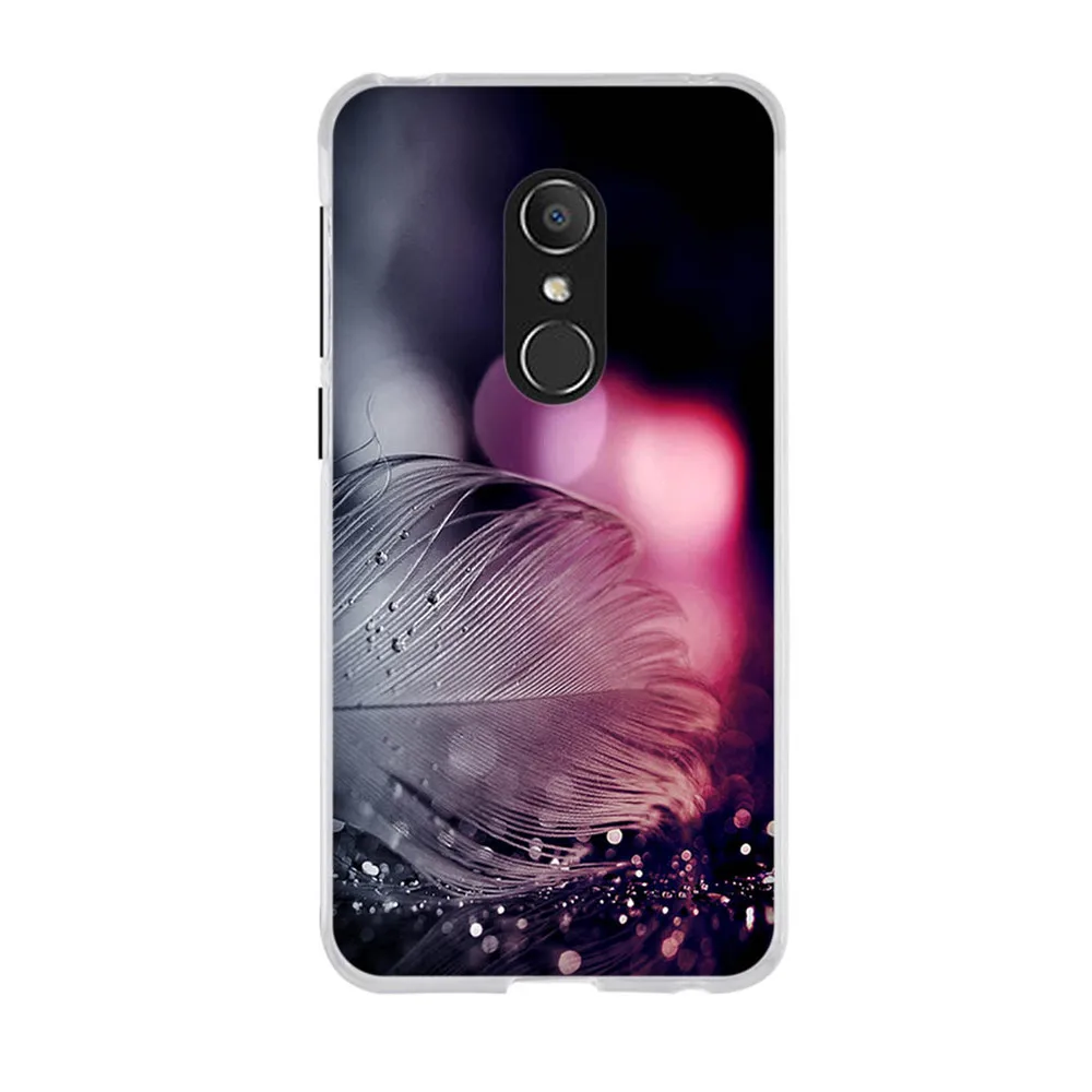 Мягкий чехол для телефона из ТПУ Alcatel 1C 2018 силиконовый 1c с милым принтом чехлы 1