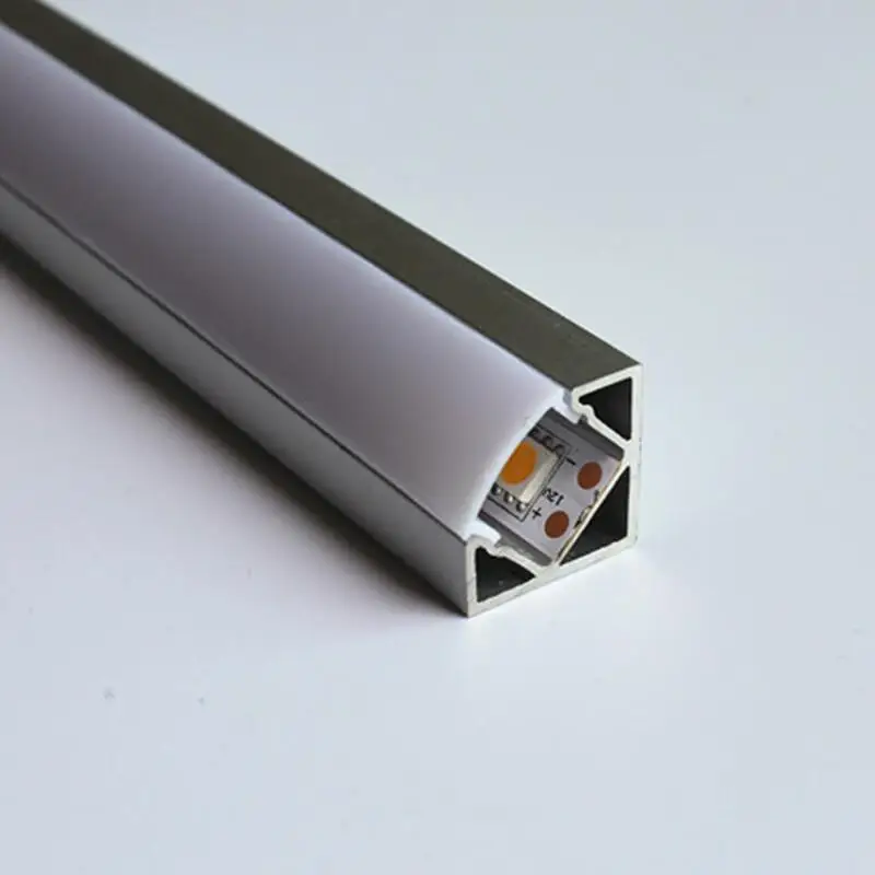 TS18 угловой алюминиевый светодиодный теплоотвод профиль для светодиодных лент