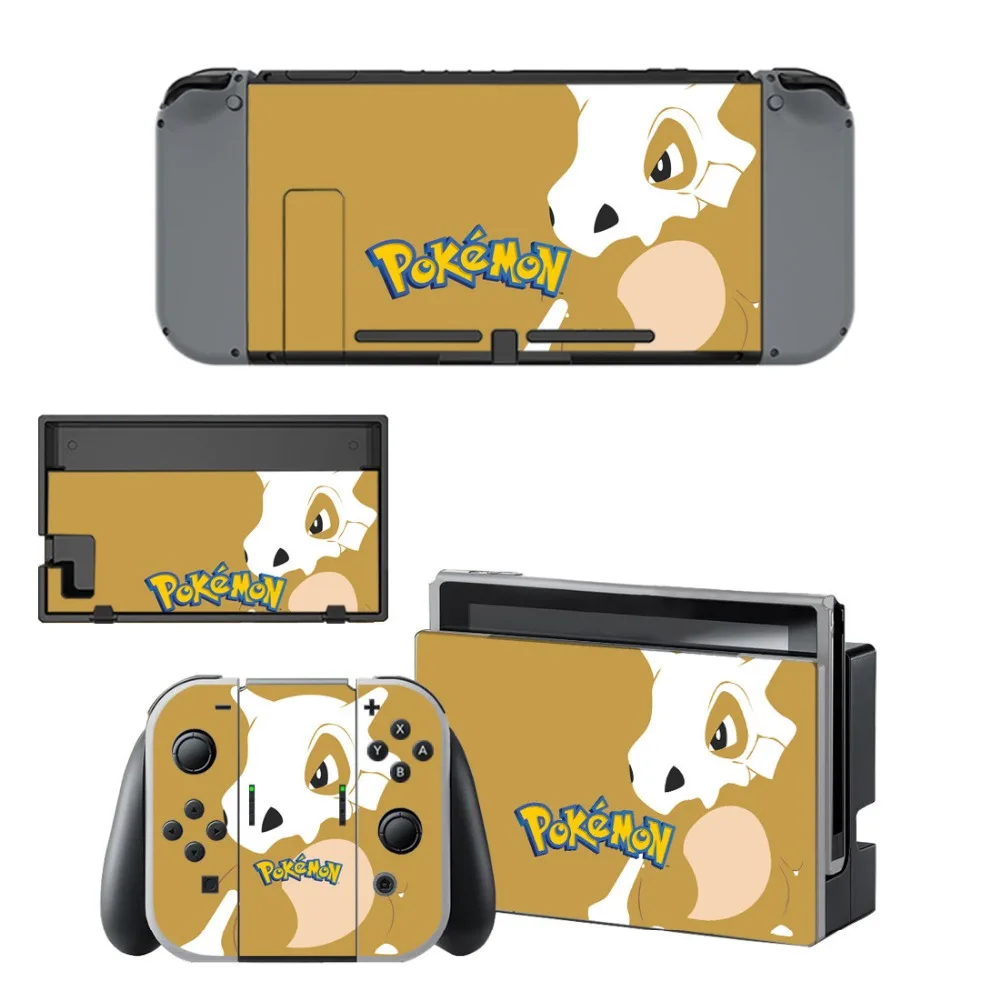 Наклейка Pokemo n Skin для Nintendo Switch NS Console Геймпад контроллер Nintendo doswitch игровая Наклейка Виниловые наклейки крышка-пикачус