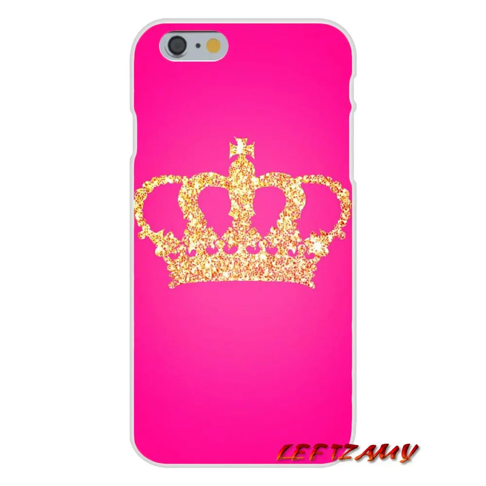 Аксессуары чехлы для телефонов Чехлы iPhone X XR XS MAX 4 4S 5 5S 5C SE 6 6S 7 8 Plus ipod touch Queen Crown King