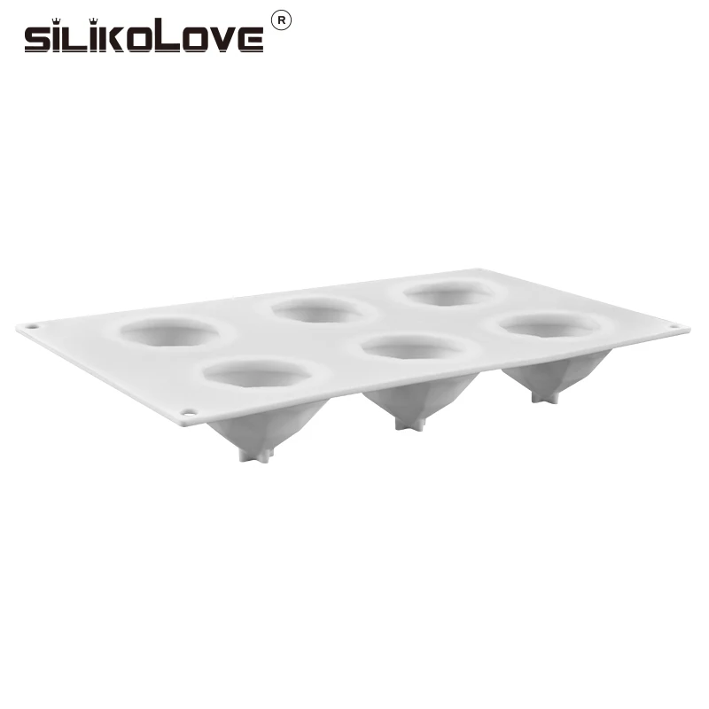Silicolove 3d силиконовые формы для выпечки торта десерт алмазные мусс и инструменты
