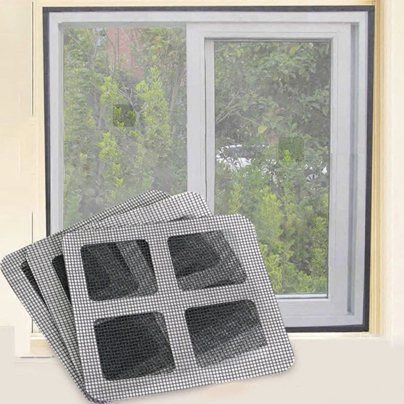 6Pcs Anti-Insect Fly Bug Mosquito Door Window Net Mesh Repair Screen Patch Kit 10X10cm New | Дом и сад