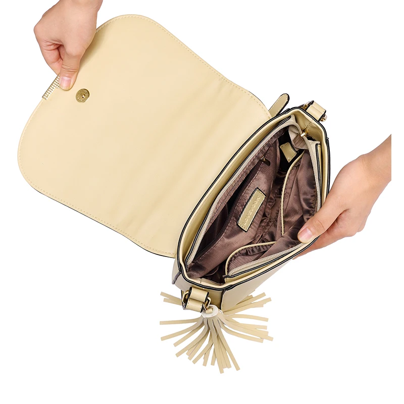 Сумка через плечо LOVEVOOK Женская сумка мессенджер с кисточками высококачественные