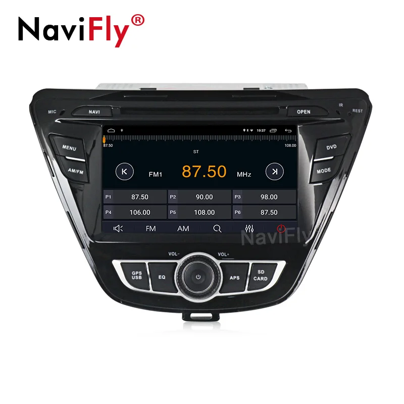 2din 2+ 32G Android 9,1 Автомобильный dvd Радио мультимедийный плеер для hyundai Elantra Avante gps навигация wifi BT FM RDS