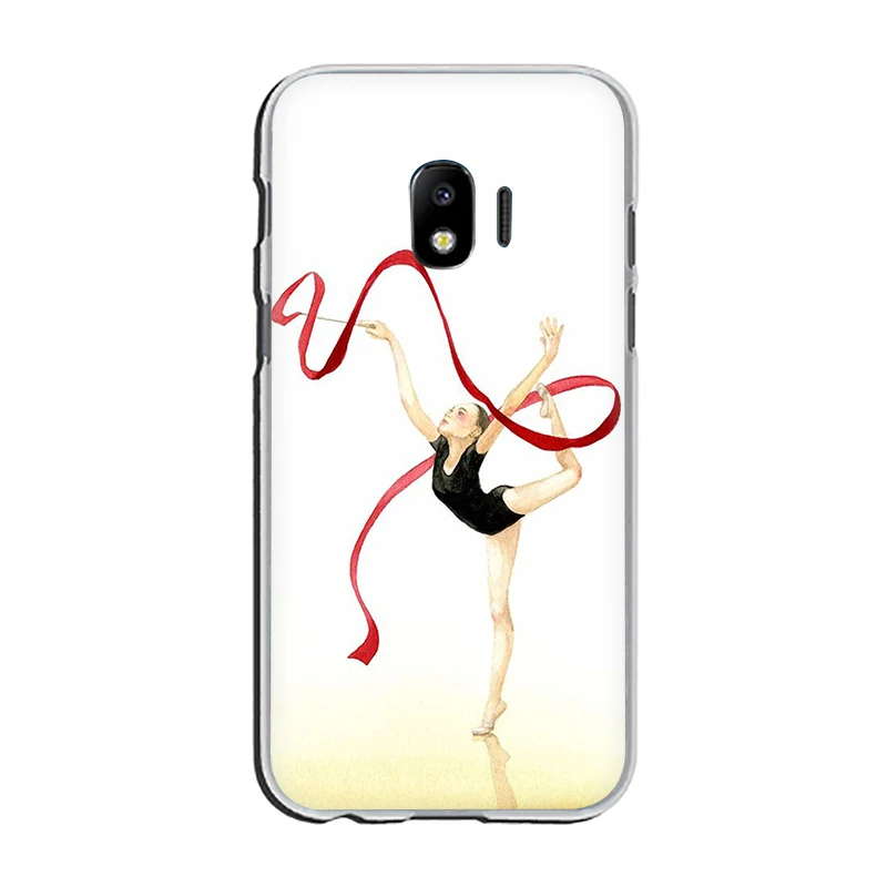 H1 Жесткий чехол для телефона с цветной лентой для гимнастики samsung J1 J2 J3 J5 Prime J6 J7 EU US Version - Цвет: H1