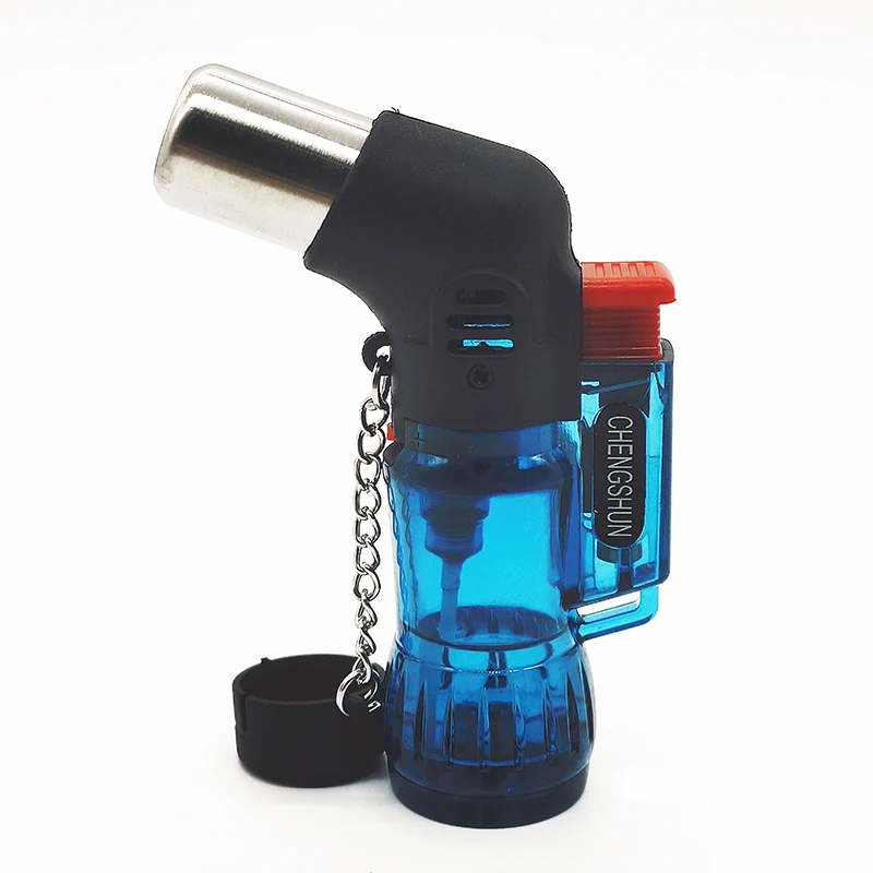 Трехтрубная Зажигалка TorchTurbo, зажигалка для сигарет, поставки, пистолет-распылитель, Электронная зажигалка, газовая зажигалка с фиксированным пожарным устройством