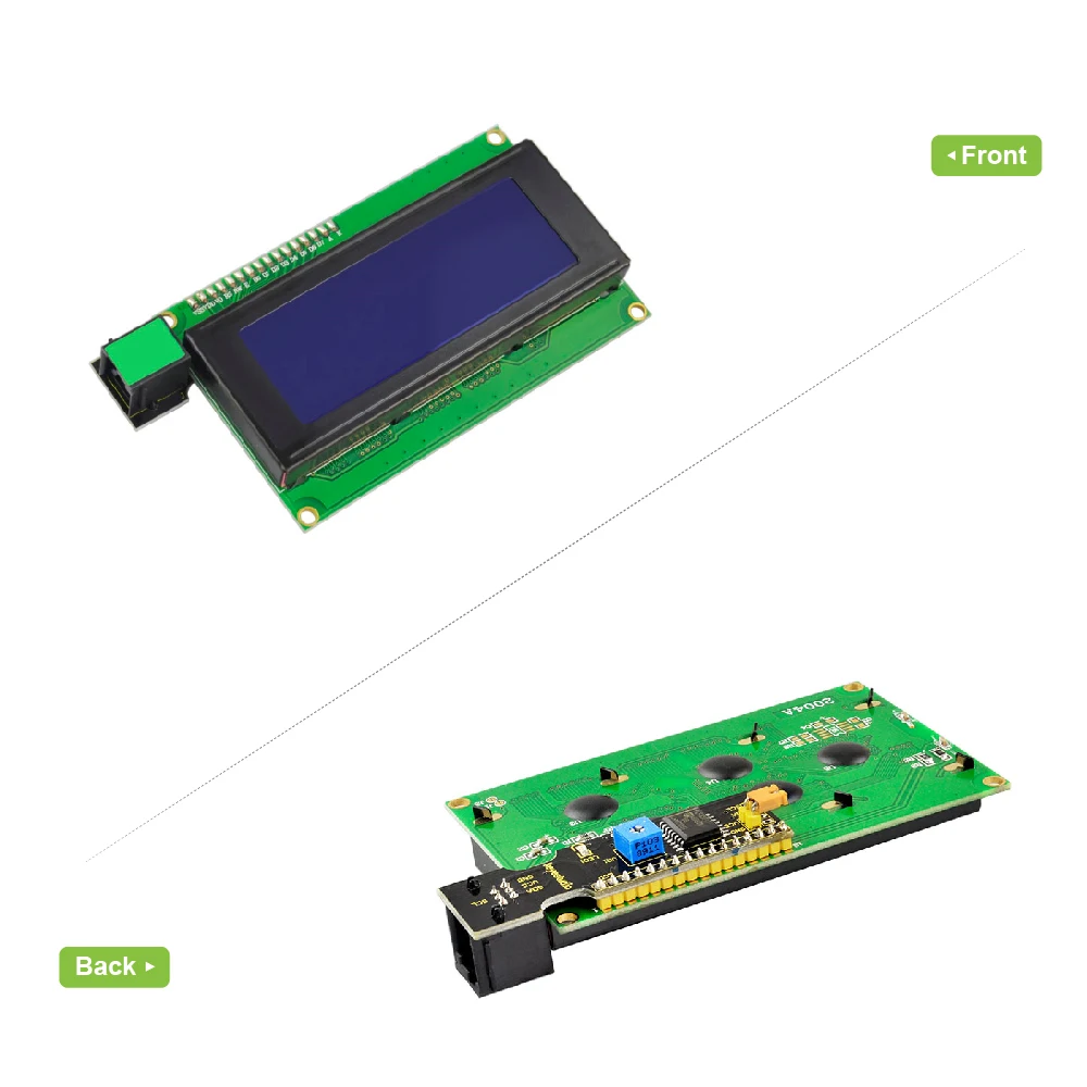 Новинка! Keyestudio EASY plug I2C 2004 Модуль ЖК дисплея для Arduino STEAM|lcd module for arduino|lcd modulei2c |