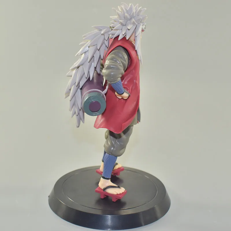 19 см аниме Наруто Shippuden Jiraiya фигурка игрушка Gama Sennin Ero-sennin Sato no Kyoki ПВХ игрушки