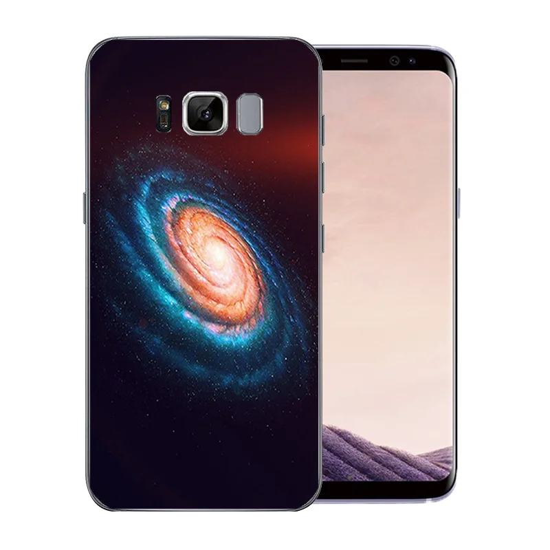 Чехол для телефона Samsung Galaxy S8 прозрачный ТПУ Мягкий силиконовый чехол задней