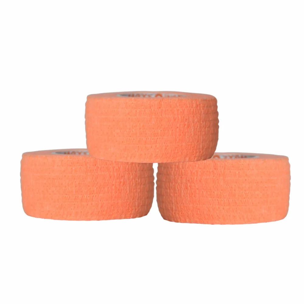 

24Pcs/Lot Non woven Cloth Elastic Self Adhesive Cohesive Bandage sports Injured Protection Joint Support Tapes 2.5cm*4.5m