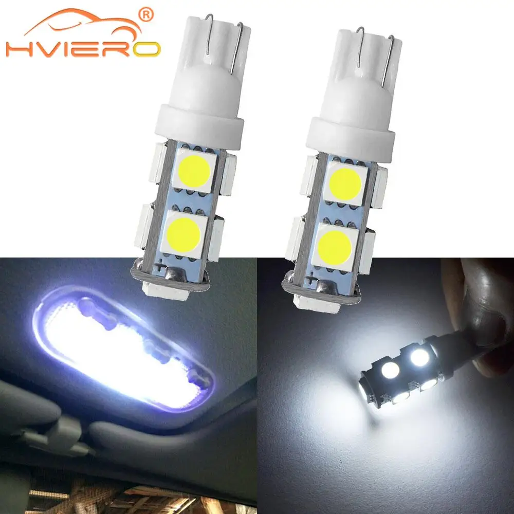 4 шт. Автомобильные светодиодные лампы T10 W5W 5050 194 168 DC 12 В|car light|light 12vlight bulb 12v |