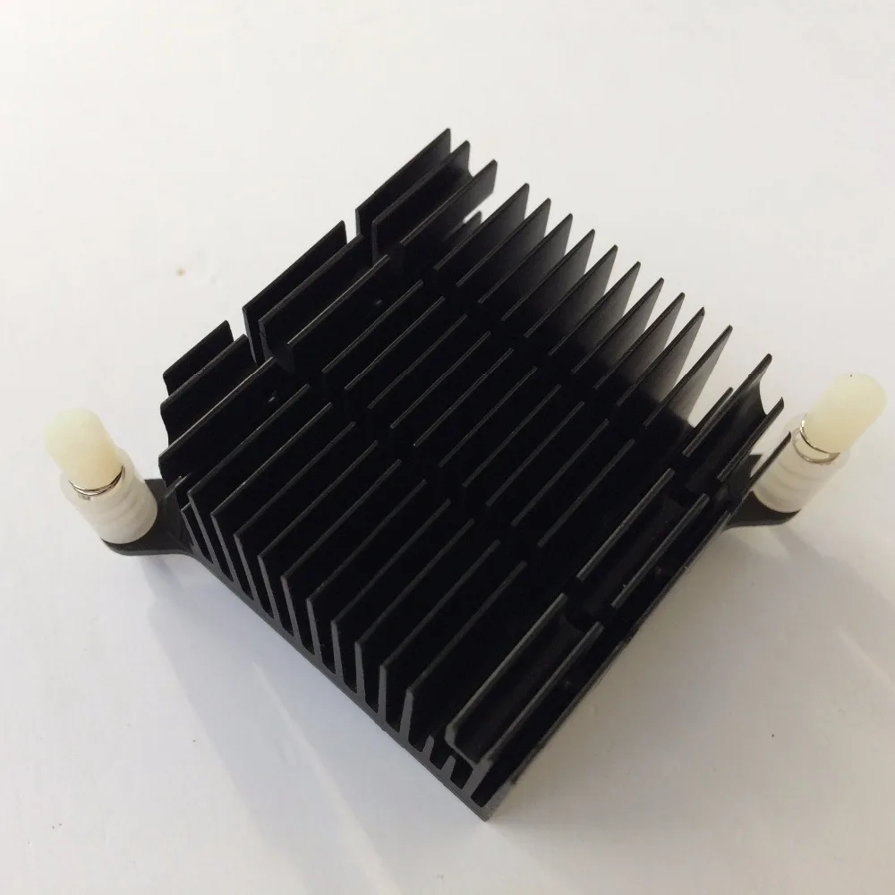 2 шт./лот 40x40x20 мм алюминиевый радиатор для электронного чипа LED RAM Охладитель