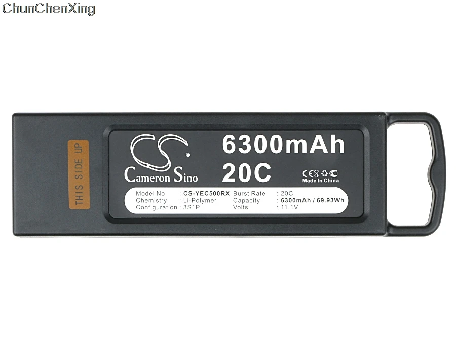 Аккумулятор Cameron Sino 6300 мАч для YUNEEC Q500 4K + |Цифровые аккумуляторы| |