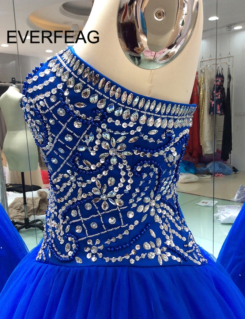 Бальное платье Королевского синего цвета с бусинами 2020|royal blue quinceanera dresses|quinceanera