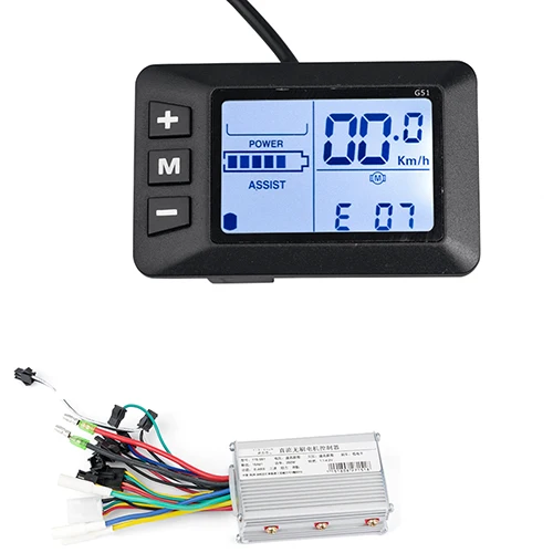 24V-48V 250W KUNRAY EBike Controller 48V LCD E Bike Display Speed Controller For Brushless Motors 24V 36V 350W Bicycle Conversion Kits ODO TM - Цвет: 24V-48V 250W