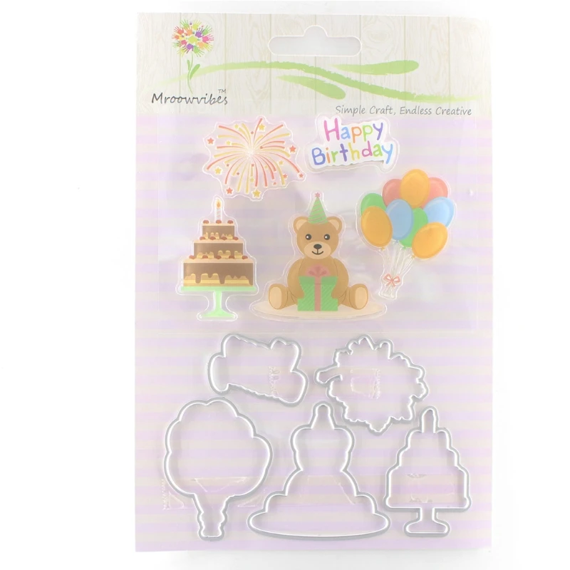 Новинка 2017 года милая силиконовая прозрачная печать для девочек + металлические