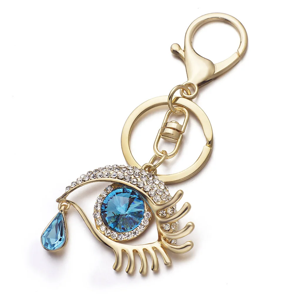 Брелки Dormon с уникальным дизайном в виде разрыва глаз держатель большими голубыми