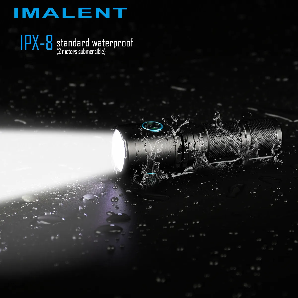 cold-white Imalent DM70 светодиодный фонарик CREE XHP70 4500 люмен тактический фонарь с перезаряжаемой батареей 21700 для пеших прогулок, кемпинга - Испускаемый цвет: cold-white