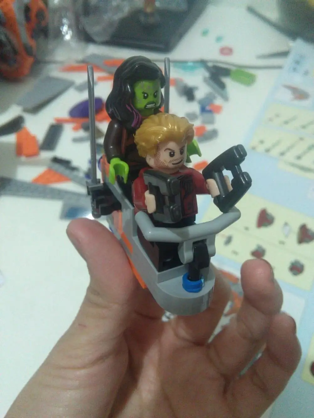 Супергерои Мстители Marvel Бесконечная война танос конечная битва Модель Набор