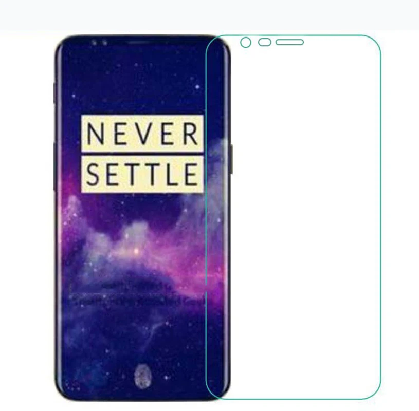 2 шт. закаленное стекло для OnePlus X 2 3 3T 5 5T 6 две три пять шесть Взрывозащищенная защитная пленка для экрана