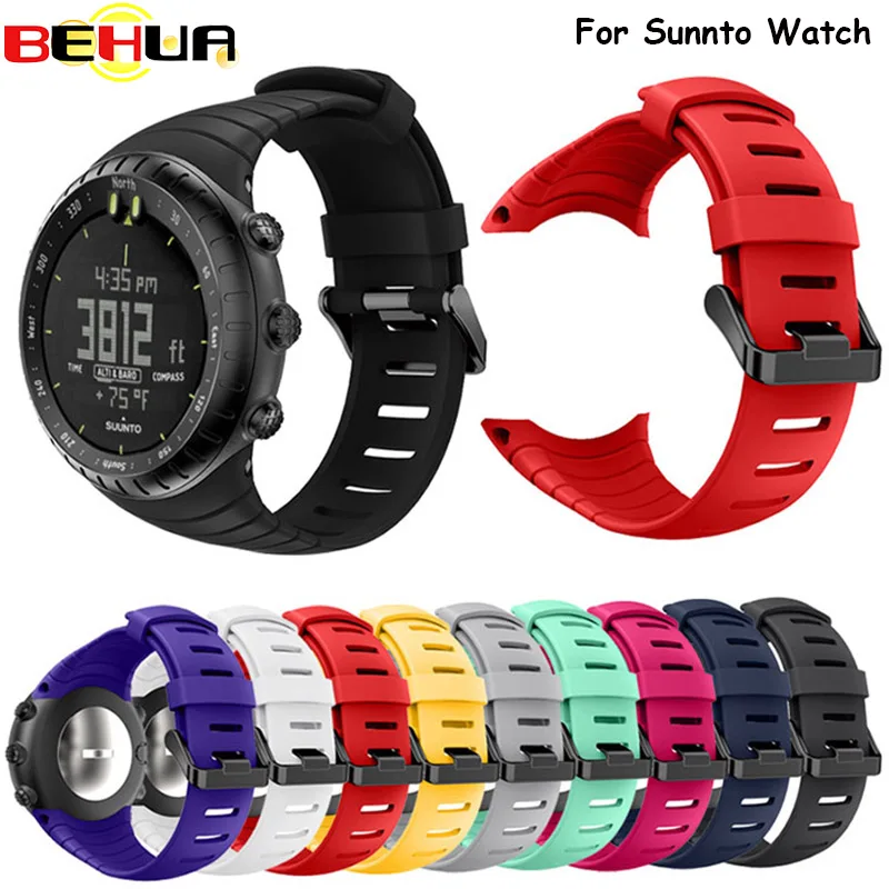 Новинка модные спортивные часы силиконовый браслет ремешок для Suunto Core часов
