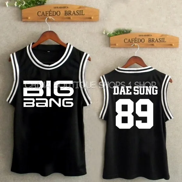 Бейсбольная Форма big bang BigBang G Dragon sun TaeYang бейсбольная форма bigbang kpop футболка