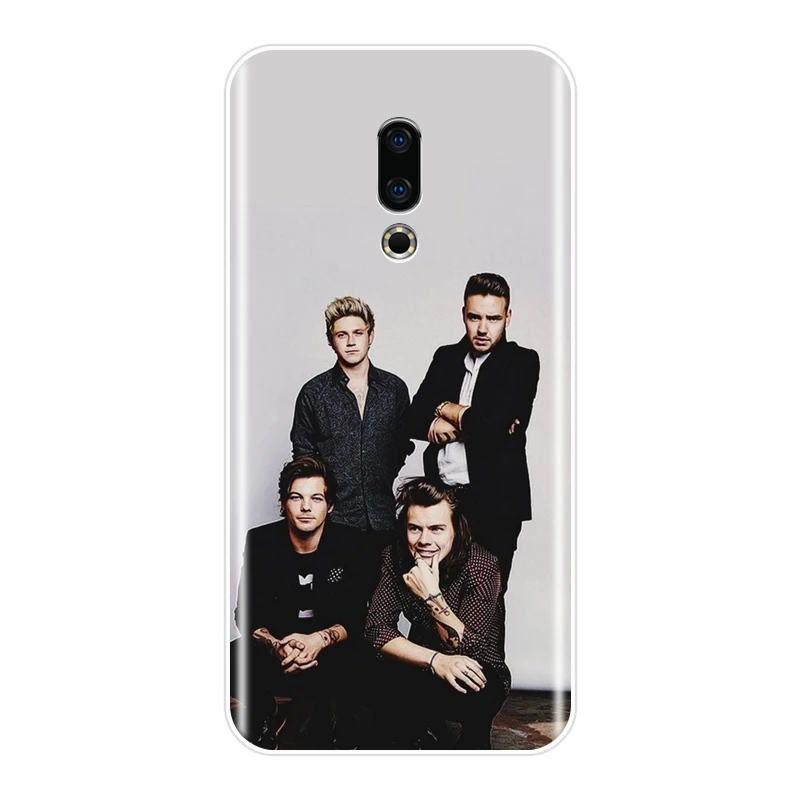 Крутая задняя крышка для Meizu Pro 6 7 Plus U10 U20 One Direction мягкий силиконовый чехол