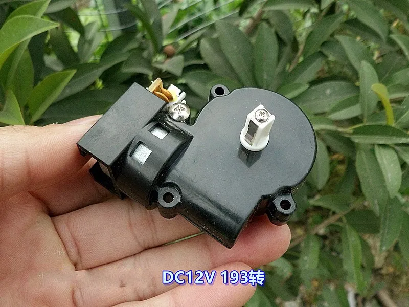 1 шт., червячный редуктор 12В 190 об/мин микро 310 DC мотор-редуктор