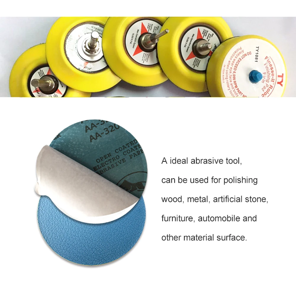5 Inch PSA Vinyl Sanding Pad Polishing Disc Backing Self-adhesive Power Tools Accessories | Инструменты