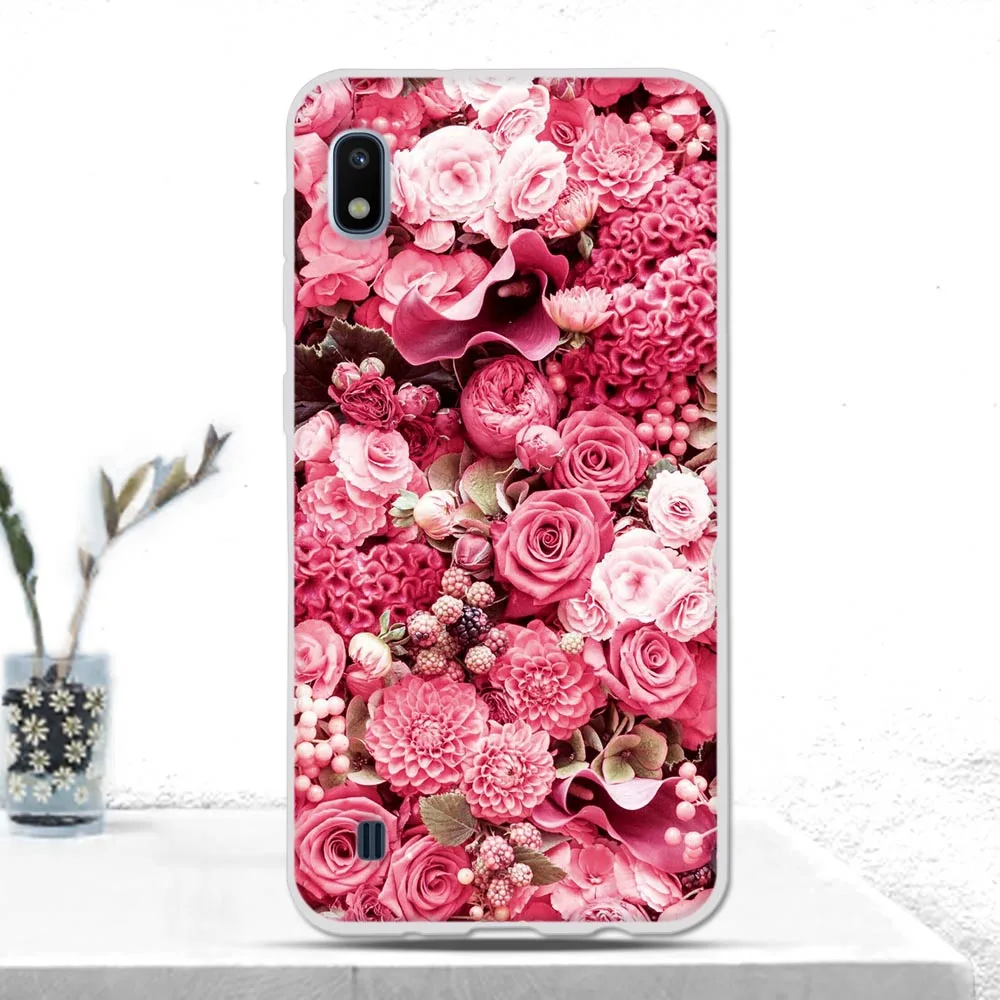 Мягкий силиконовый чехол из ТПУ для samsung Galaxy A10 задняя крышка оболочка A10|Бамперы| |