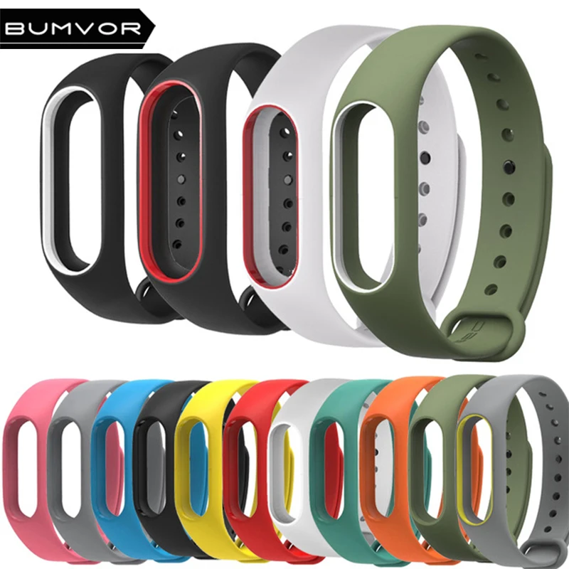 Xiaomi mi Группа 2 ремешок для браслет силиконовый замена Браслет Smart Band аксессуары
