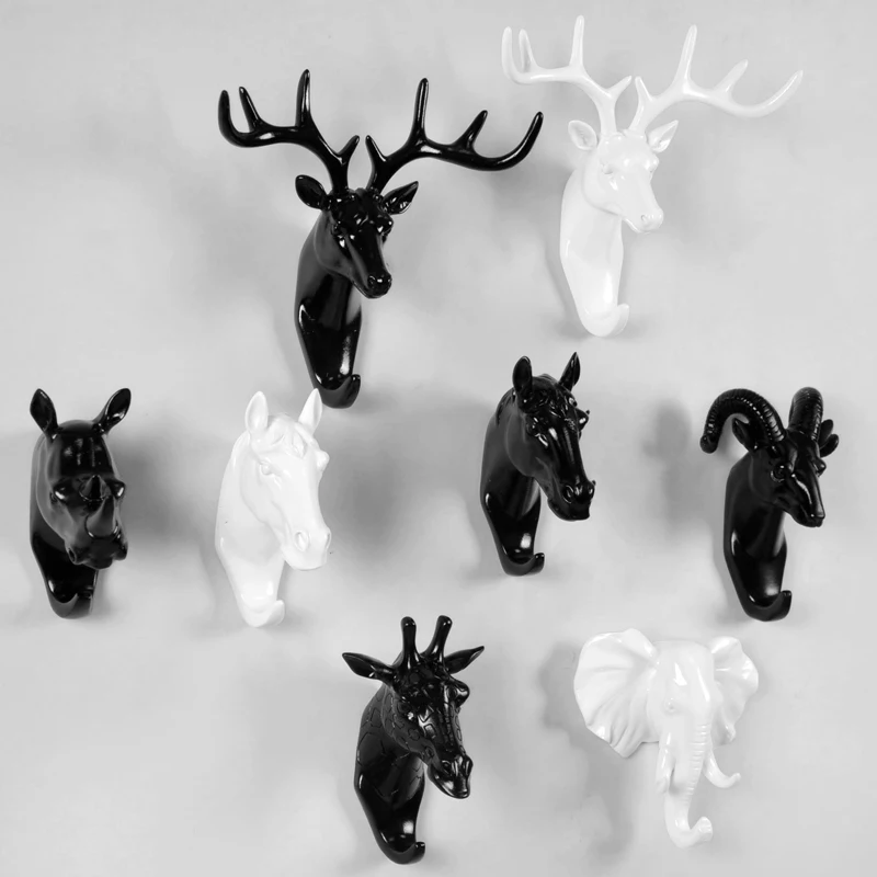 Рождественское украшение декоративный крючок животное олень креативная модель
